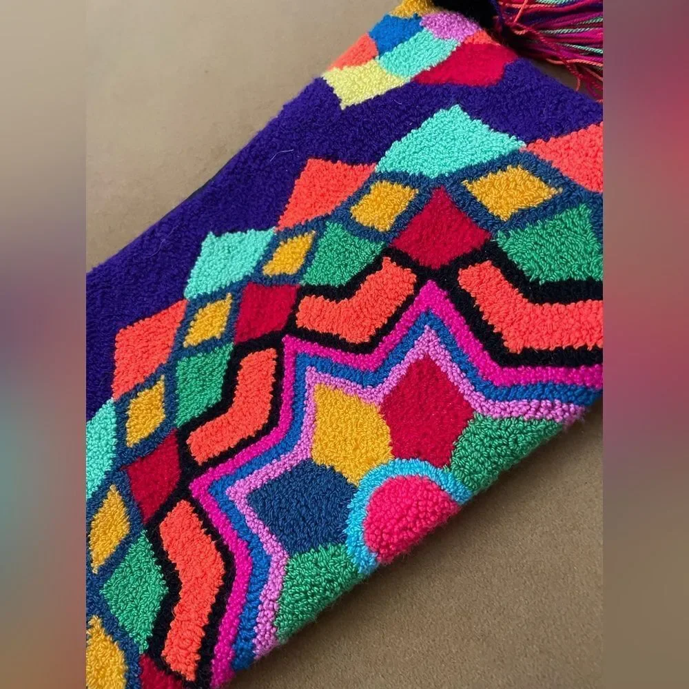 Wayuu cosmetic bag hand made